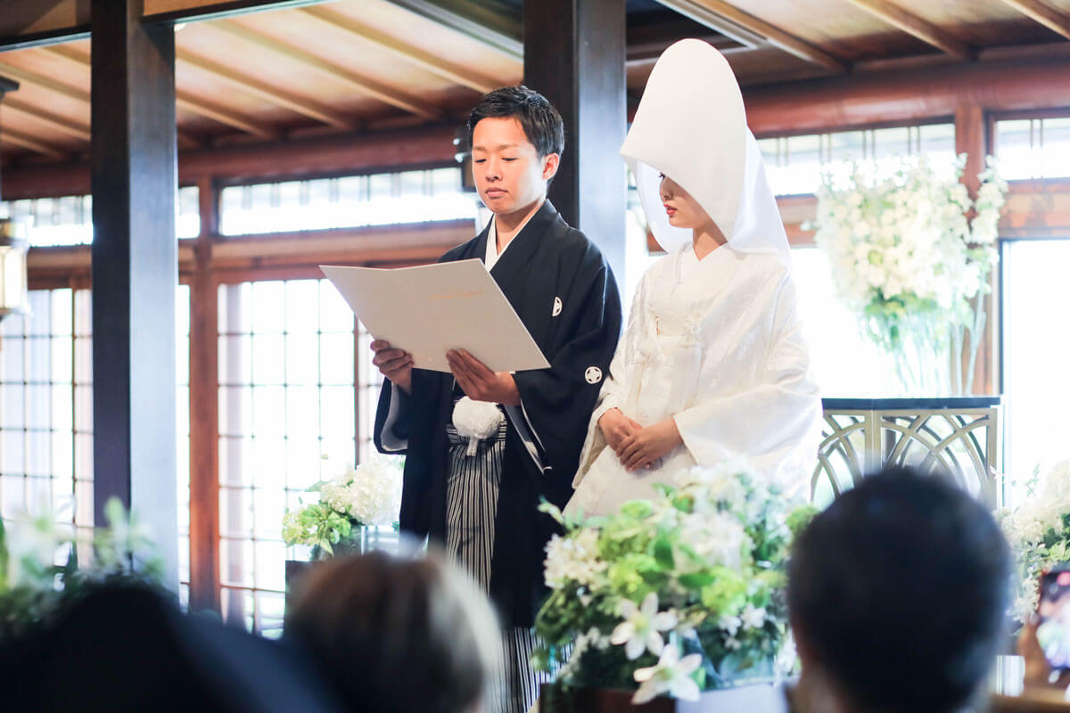 <和装人前式>たくさんの笑顔があふれる結婚式の3枚目写真