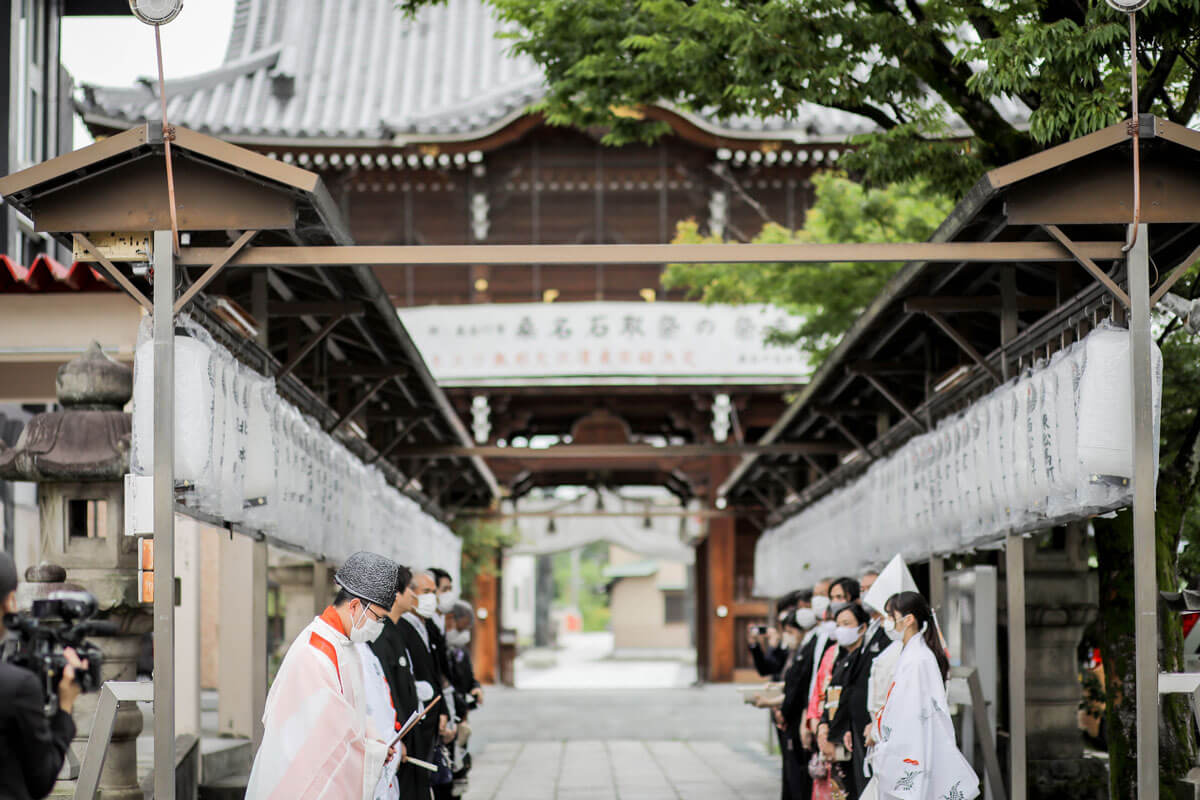 <古式ゆかしい神前挙式>ゲストも楽しめる1日にの2枚目写真