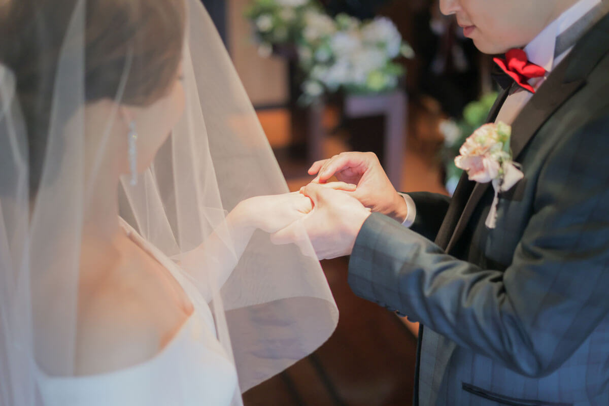 <輝く笑顔>華やかな1日の3枚目写真