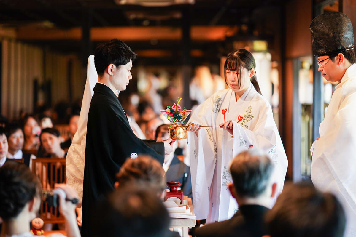 ＜館内神前式＞伝統的な儀式とおふたりらしさが融合した特別な1日の2枚目写真