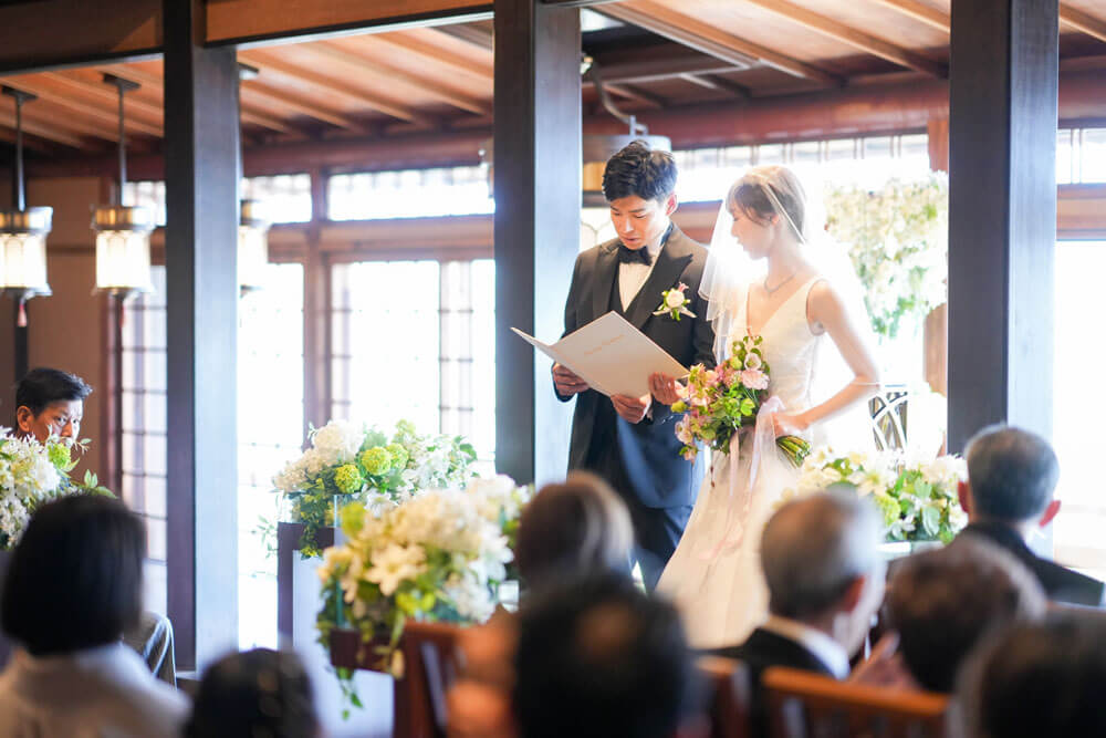 <洋装人前式>和洋どちらも叶える華やかな1日の4枚目写真