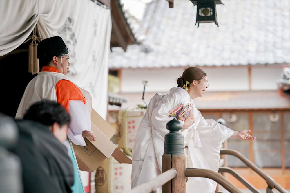 <神前式>伝統和婚の中におふたりらしさを叶えた結婚式の9枚目写真