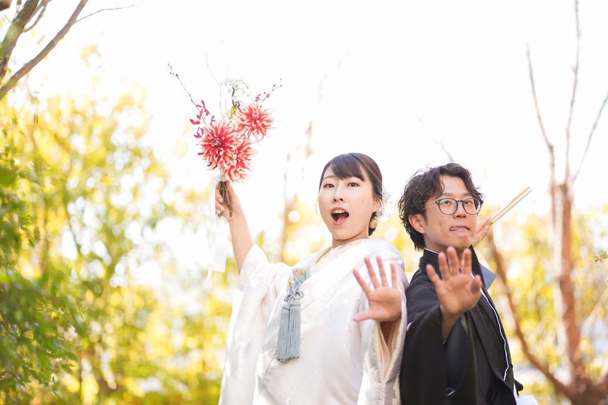 〈冬婚〉おふたりらしさ溢れる和婚の8枚目写真