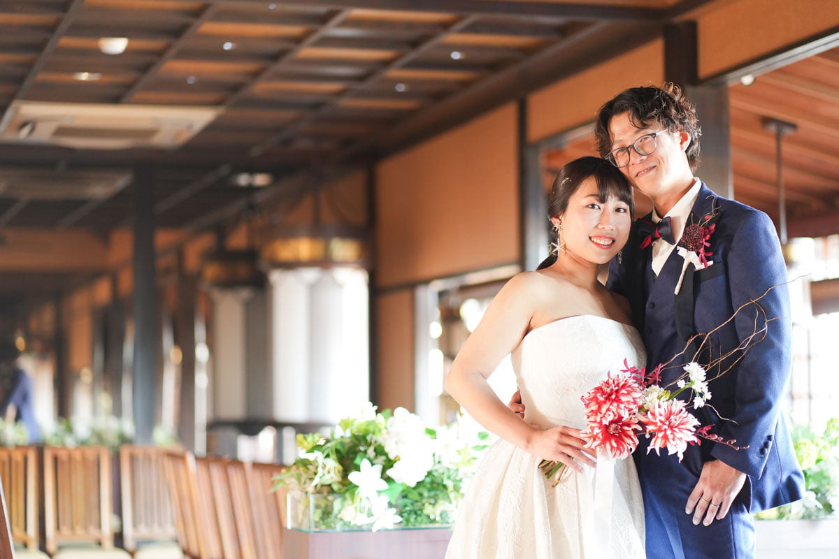 〈冬婚〉おふたりらしさ溢れる和婚の15枚目写真