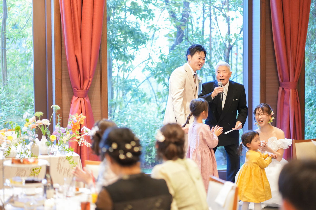 〈冬婚〉笑顔広がるおもてなしウェディングの10枚目写真