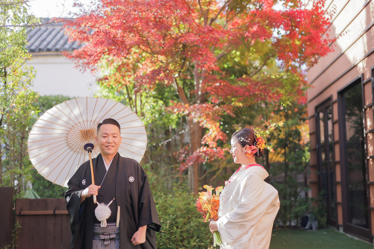 春のご結婚式の方へ🌸　秋の前撮りのご案内♪
