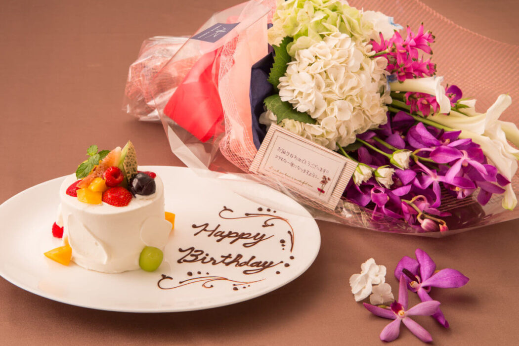 お誕生日のお祝いもフナツヤで！