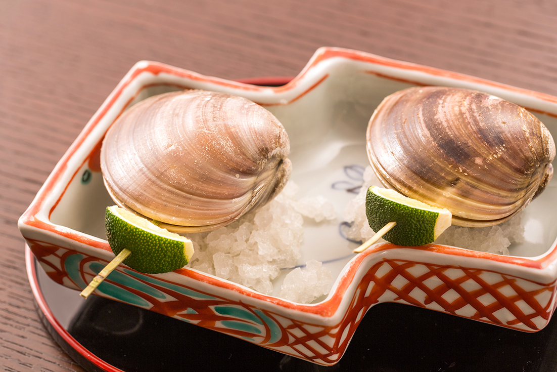 蛤づくしの会席料理