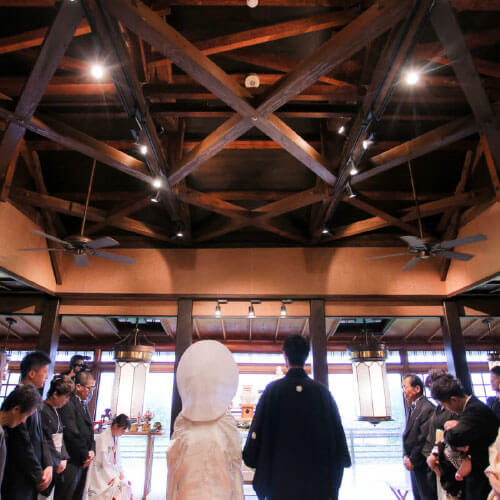 館内神前式の写真